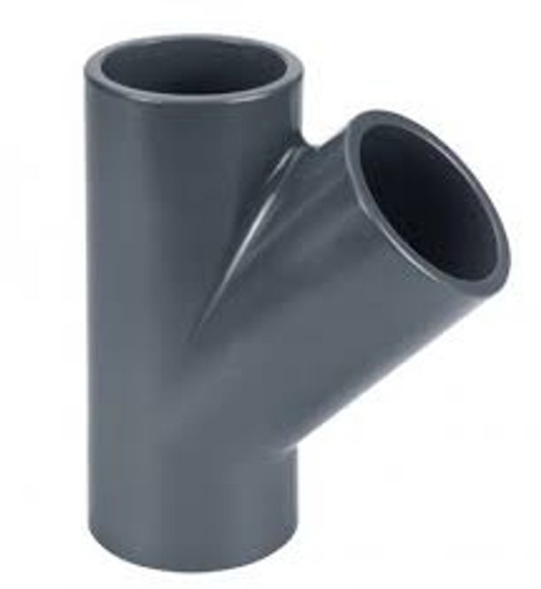 Hovedbilde PVC Y-Skjøt/1x45° - 63mm  