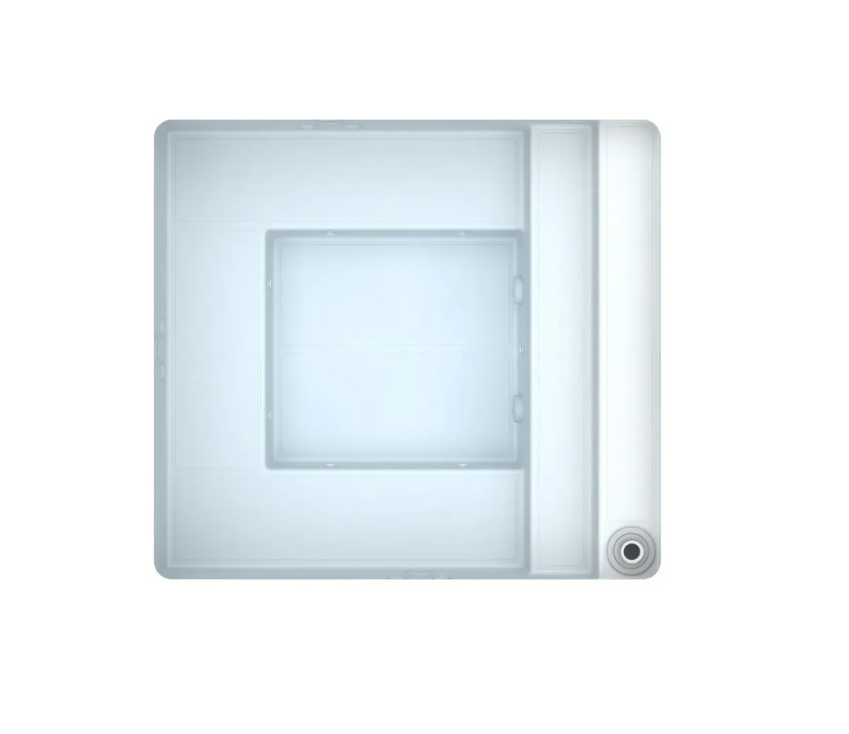 GJ Glassfiberbasseng Thalia 2.5x2.1M H=0.8M