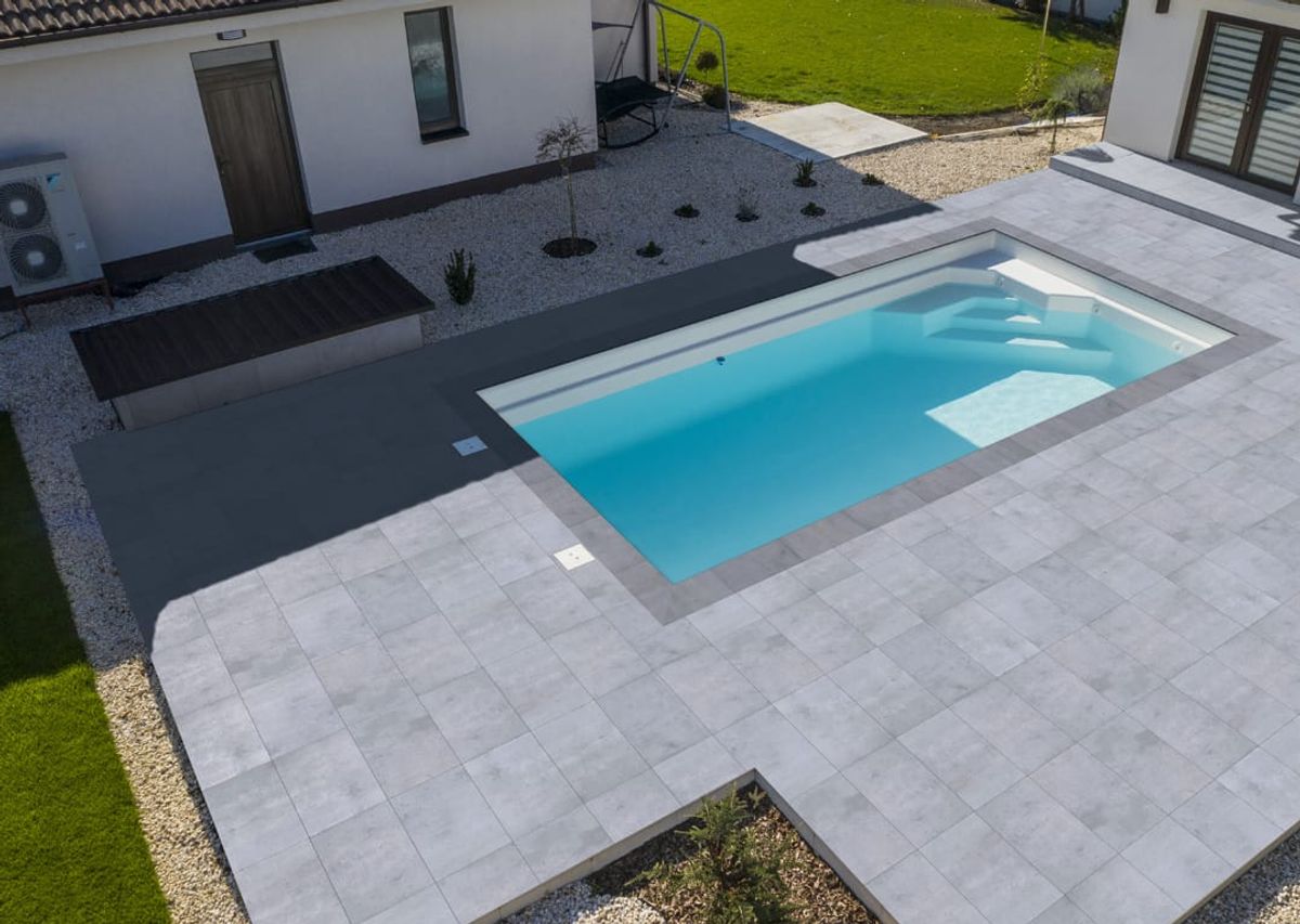 GJ Glassfiberbasseng Kleio 7.5x3.8M