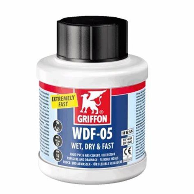 Hovedbilde PVC LIM, Griffon WDF-05 PVC / ABS Hurtig 250 ml ...