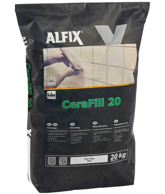 Hovedbilde Kantstein, Fugemasse Cement Cerafill-20, 5kg. Grå ...