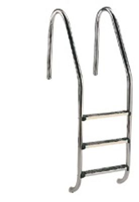 Bassengstige 3-Trinn standard Aisi 304