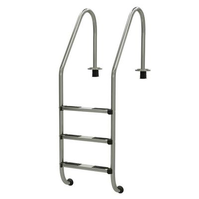 Bassengstige 3-Trinn 158cm LUX Dyp modell syrefast stål