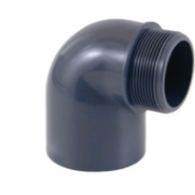 Hovedbilde PVC   Bend 90° Ø50MM  utv gjenger