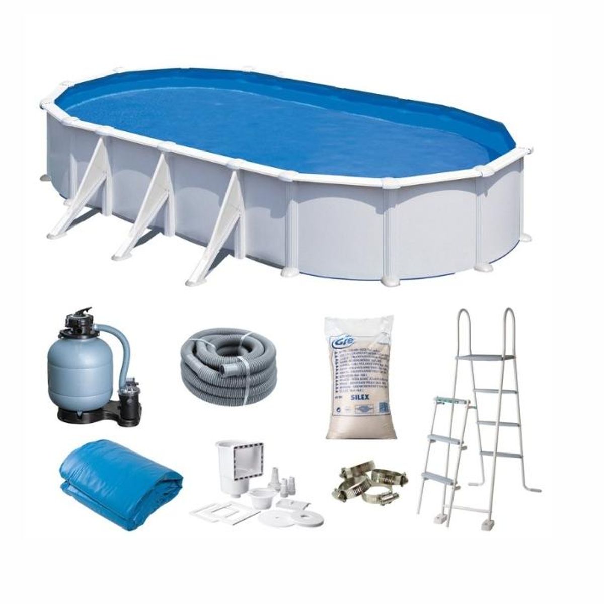 Atlantis Oval 7,3 x 3,75 x 1,32m                             