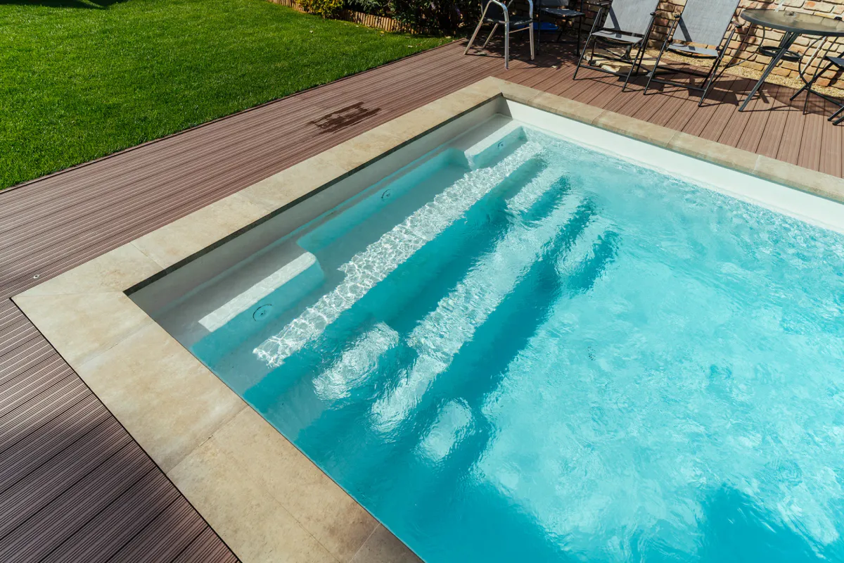 GJ Glassfiberbasseng Minerva 7.1x3.8M