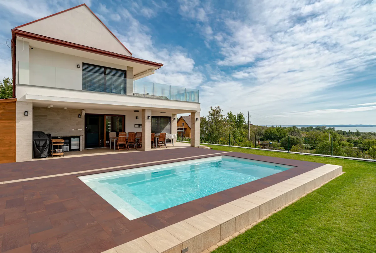 GJ Glassfiberbasseng Minerva 7.1x3.8M